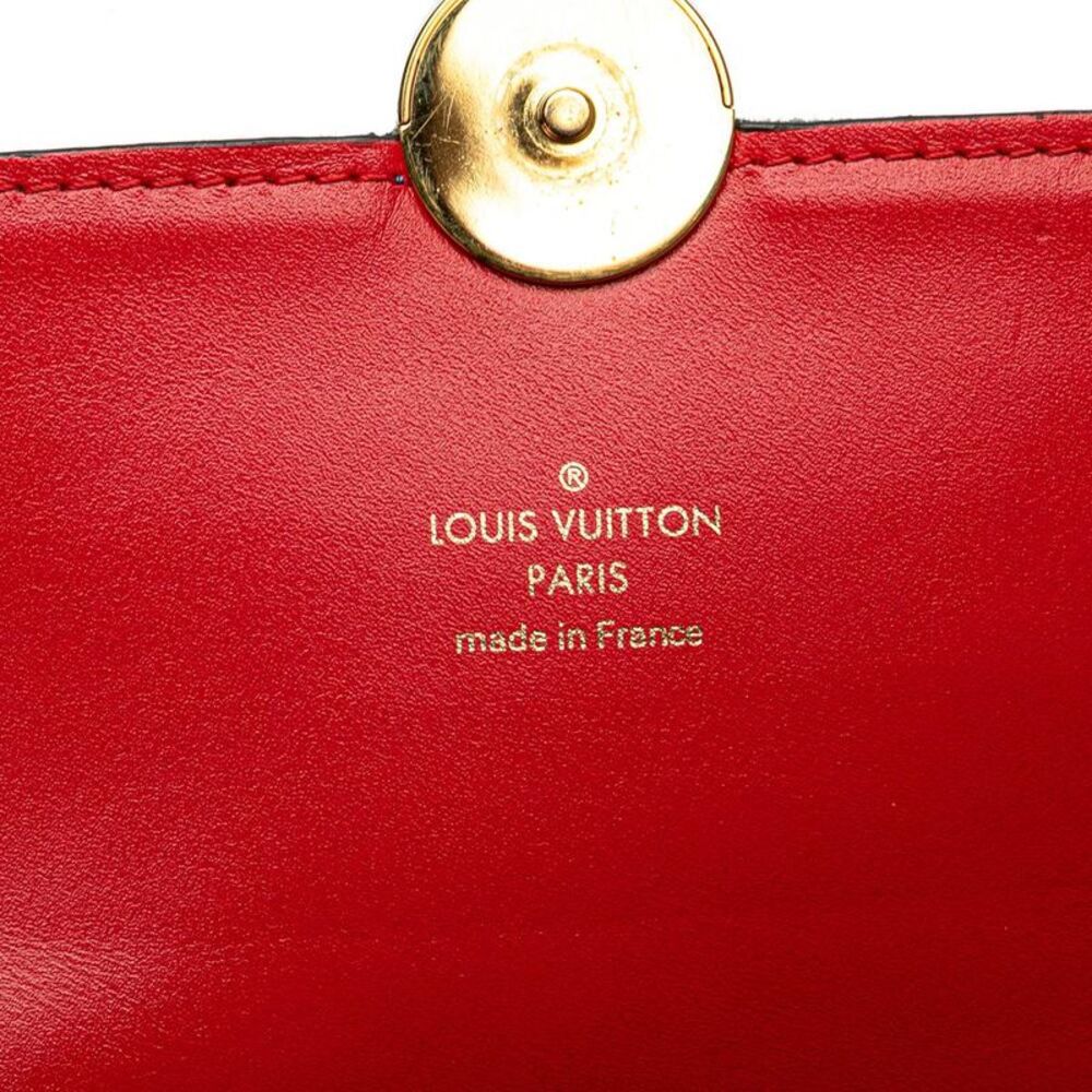 Pre Loved louis vuitton Twist Chain Bag Women Blue Crossbody Bags - Picture 5 of 8